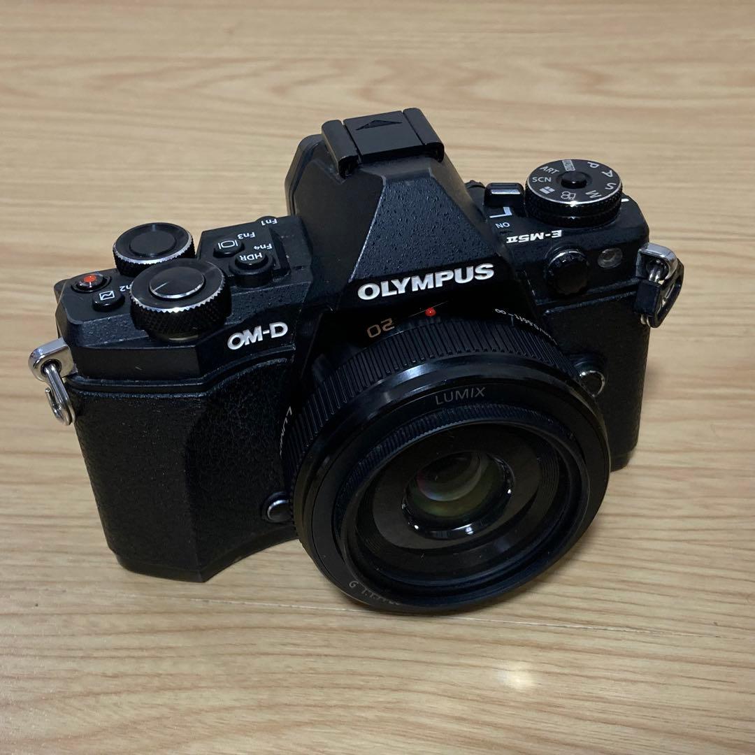 デジタルカメラ OM-D E-M5 MarkII&LUMIX G 20mm/F1.7 II