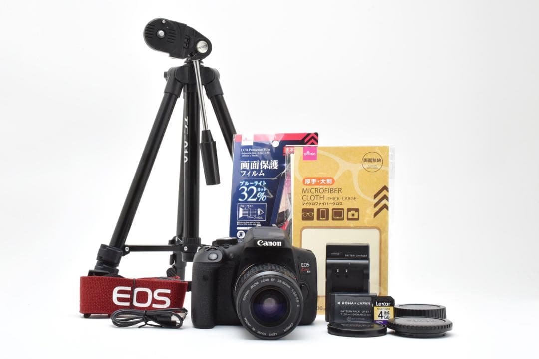 canon kiss x8i標準レンズセットCanon EF 28-80mm