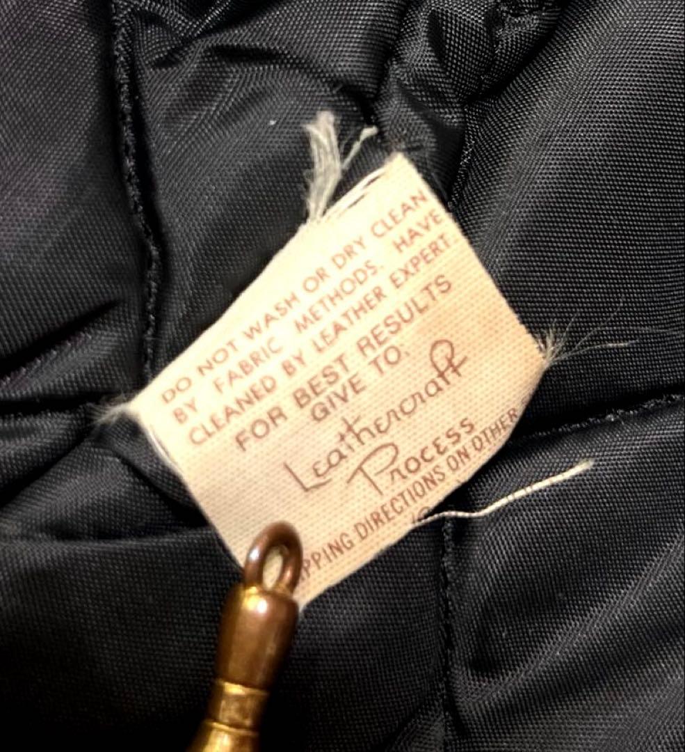 【70s~90s】Schott 618 ダブルライダースジャケット レザー 黒