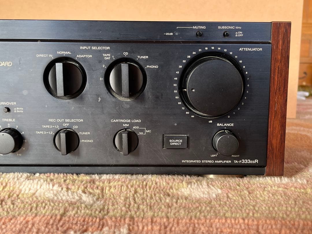 【美品】SONY プリメインアンプ 333ESR 出音確認済み