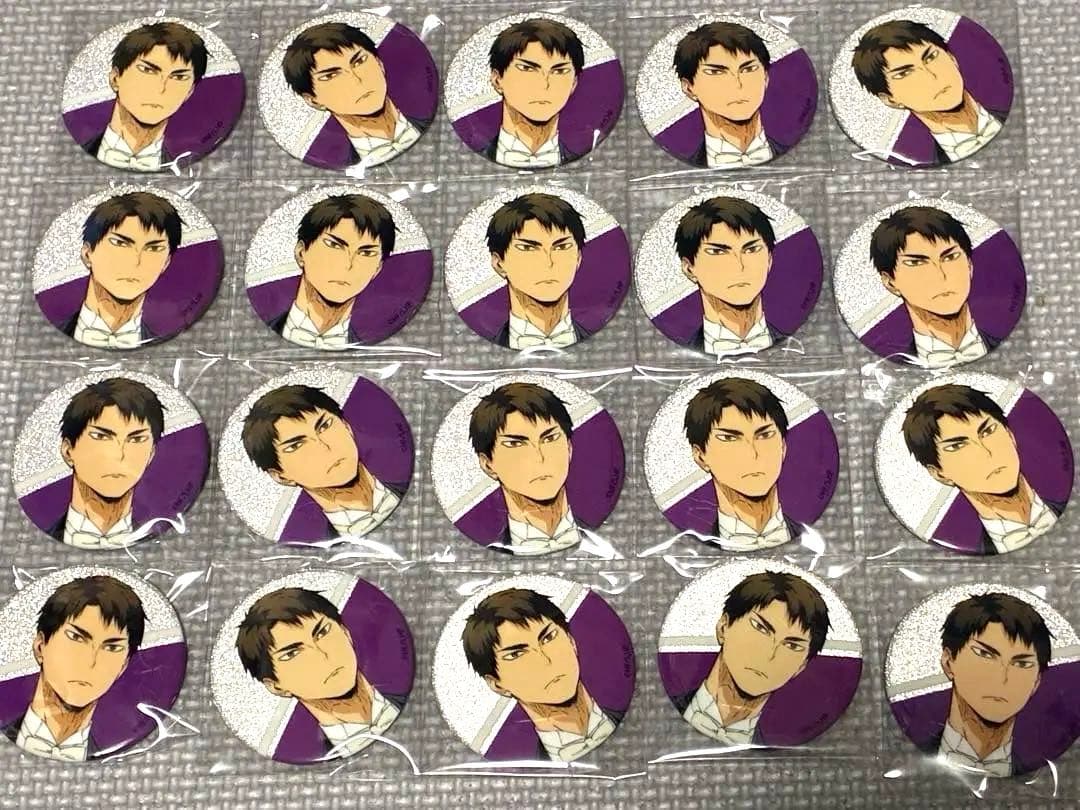 【土日限定価格】 ハイキュー!! オーケストラ グリッター缶バッジ