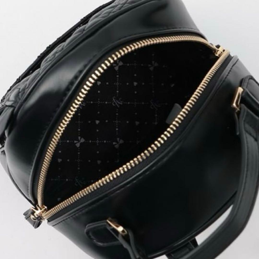 メゾピアノ ハートキルトフリル　ミニリュック