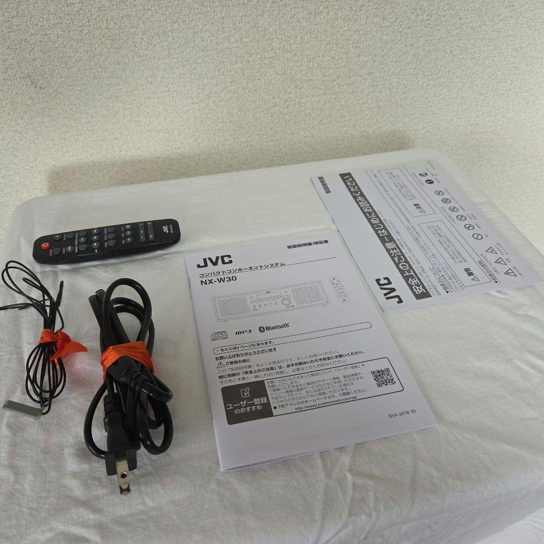 JVC ミニコンポ デジタルディスプレイ 2024年製