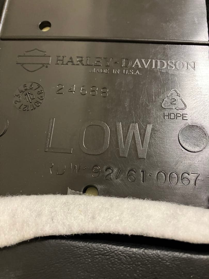 ハーレー　Harley-Davidson 純正　シート　　ツーリング　レア