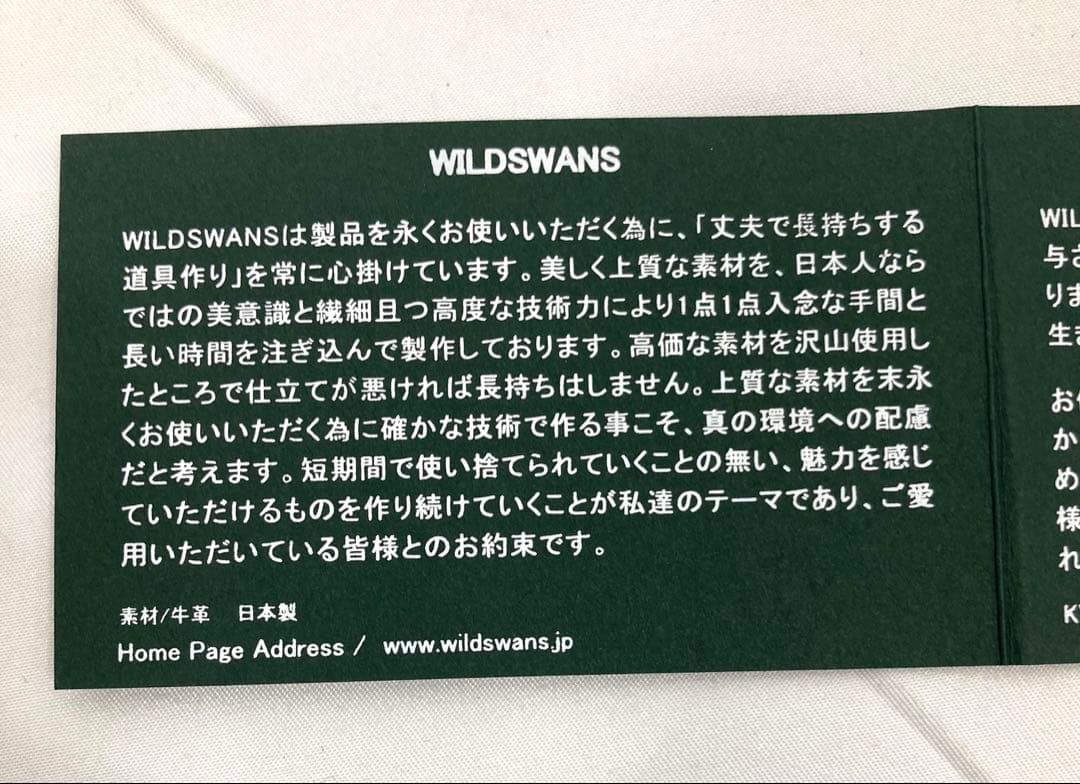 295N9レ ワイルドスワンズ タング ブラック ケース