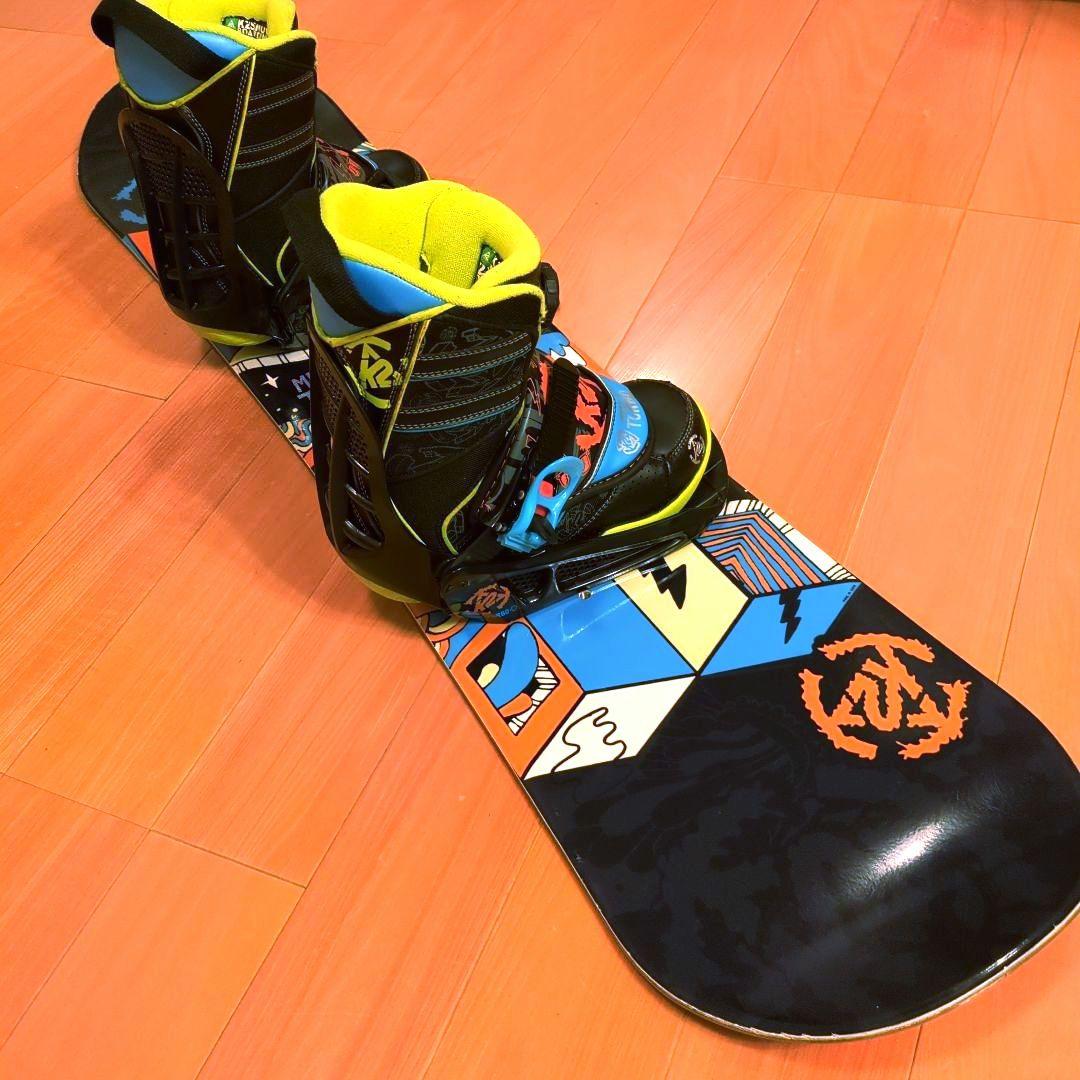 K2 MINI TURBO 110 スノーボード キッズ 3点セット