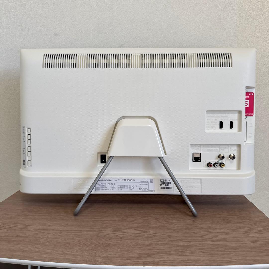 美品 Panasonic VIERA 24V型スマート液晶テレビ Wi-Fi内蔵