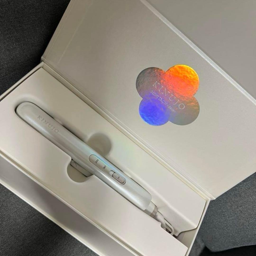 【美品】KINUJO 絹女 ストレートヘアアイロン MINI IRON deux