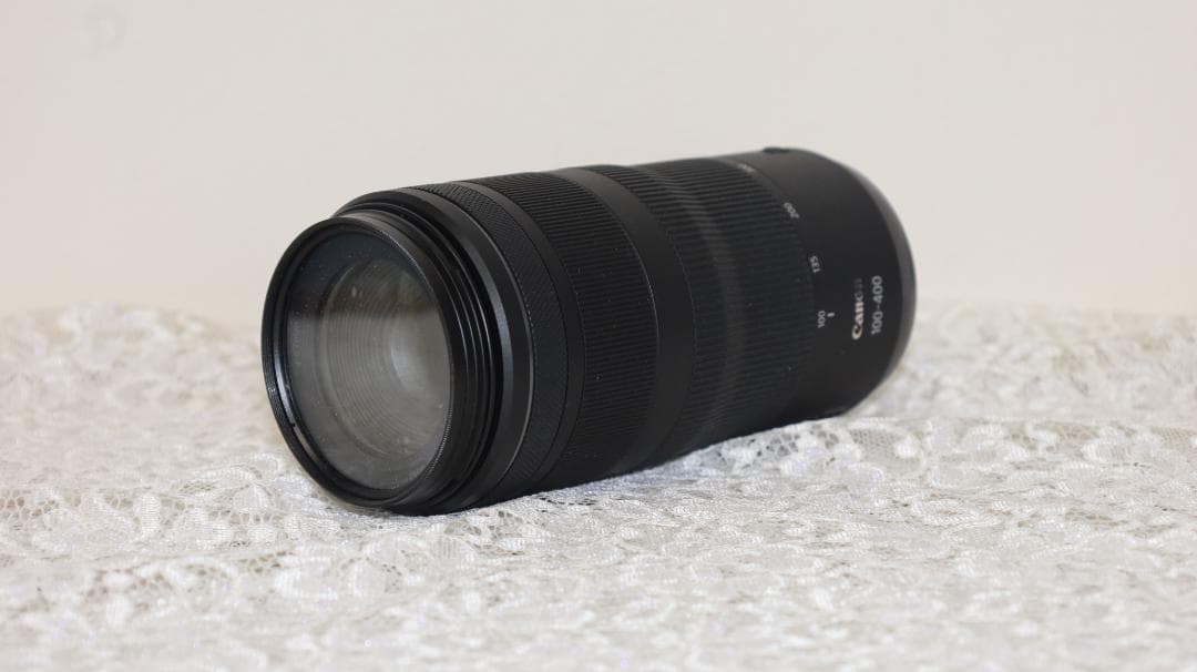 新品級 RF100-400mm F5.6-8 IS USM 純正フード付き