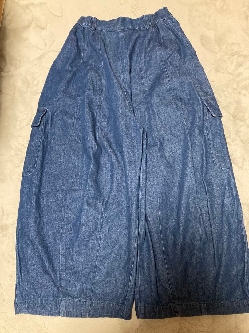 最終価格⭐︎nest Robe コットンデニムバレルパンツ2025