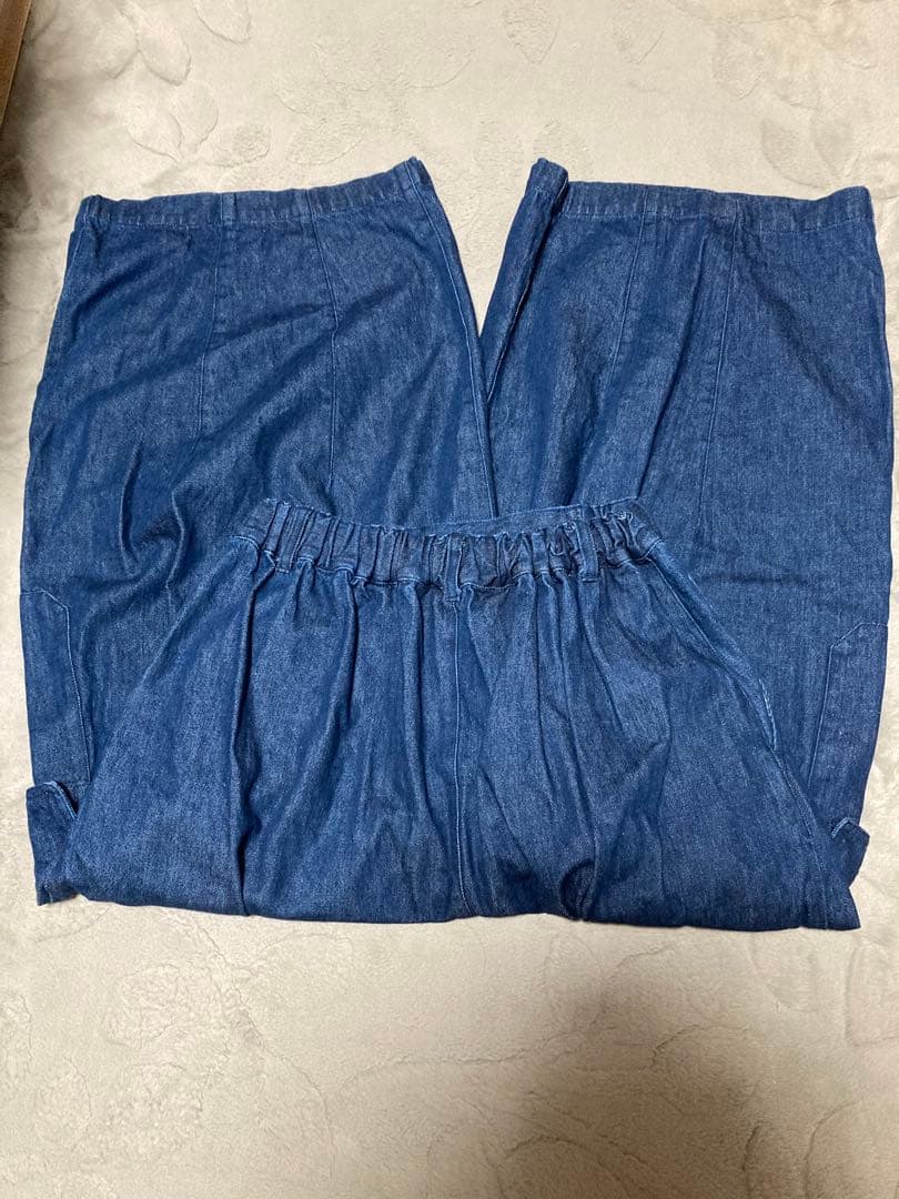 最終価格⭐︎nest Robe コットンデニムバレルパンツ2025