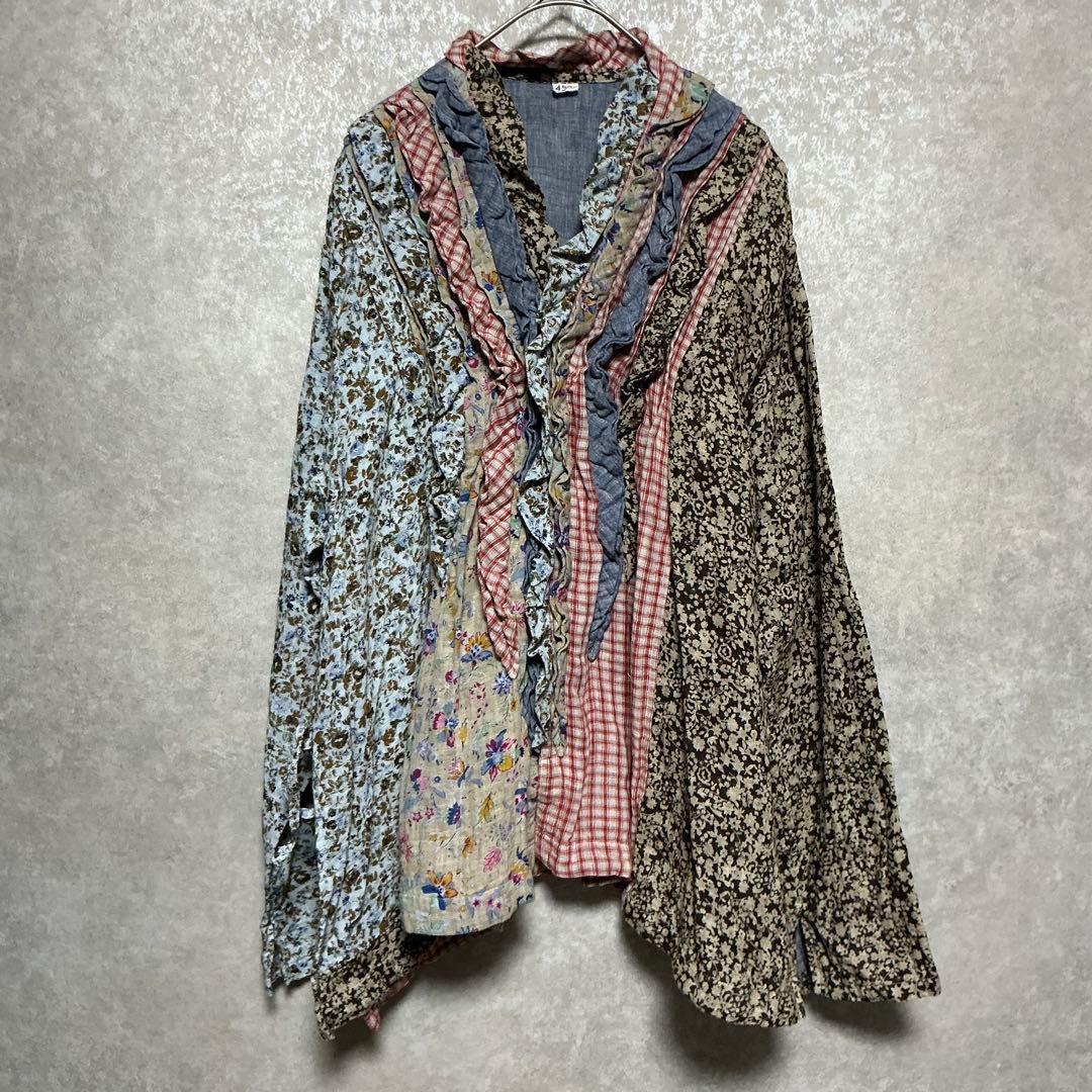 【美品　完売品】24年モデル　45R　フラワープリントミックス　カシュクール