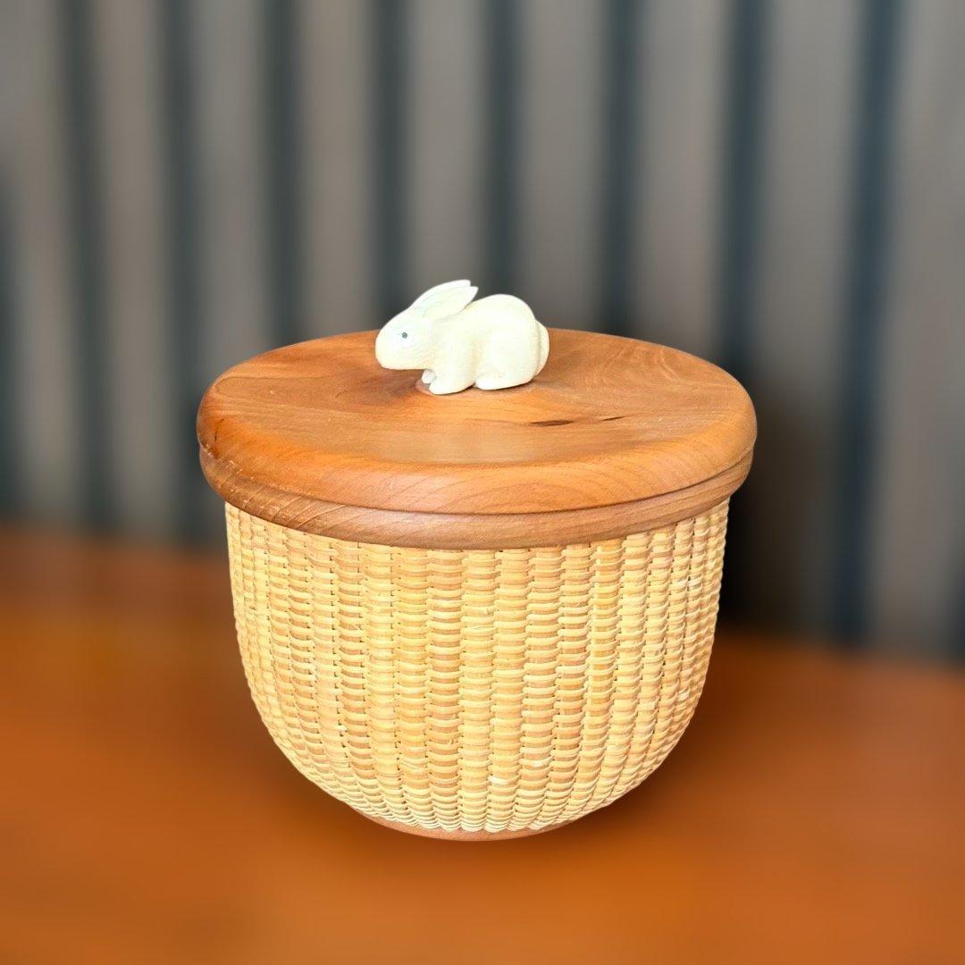 ナンタケットバスケット　キャンディバスケット　５インチラウンド