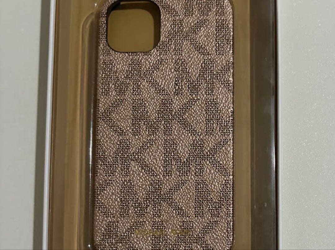 【❤️新品傷なし❤️】マイケルコース iPhone13 対応 ケース ローズ ロゴ