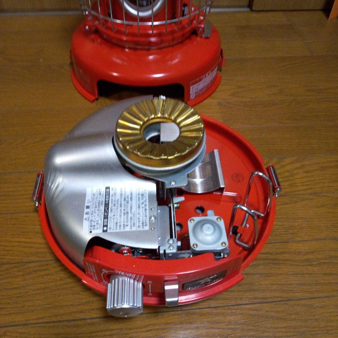 SENGOKU ALADDIN 赤 ストーブ 温度調整ダイヤル付き