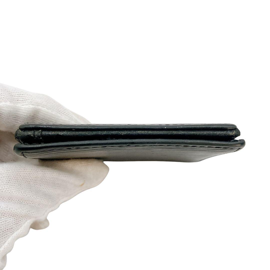 ルイヴィトン✨ポルトモネ　ボワット　ケース　小銭入れ　エピ　ブラック