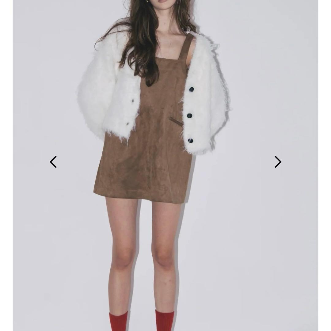 トップス thetoe Westminster Shaggy Cardigan