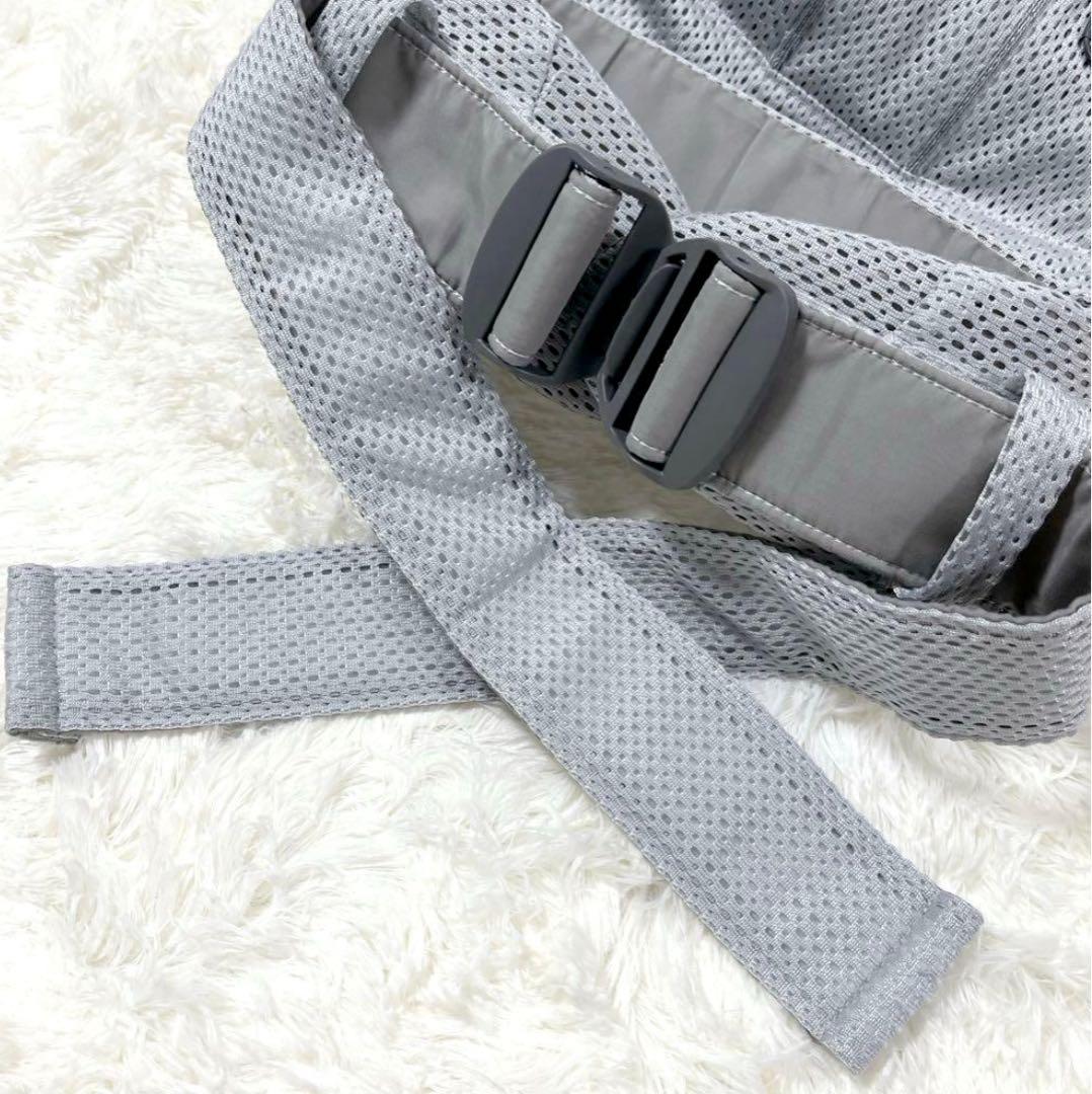 【極美品】 BABYBJÖRN ワンカイエアー　抱っこ紐　シルバー