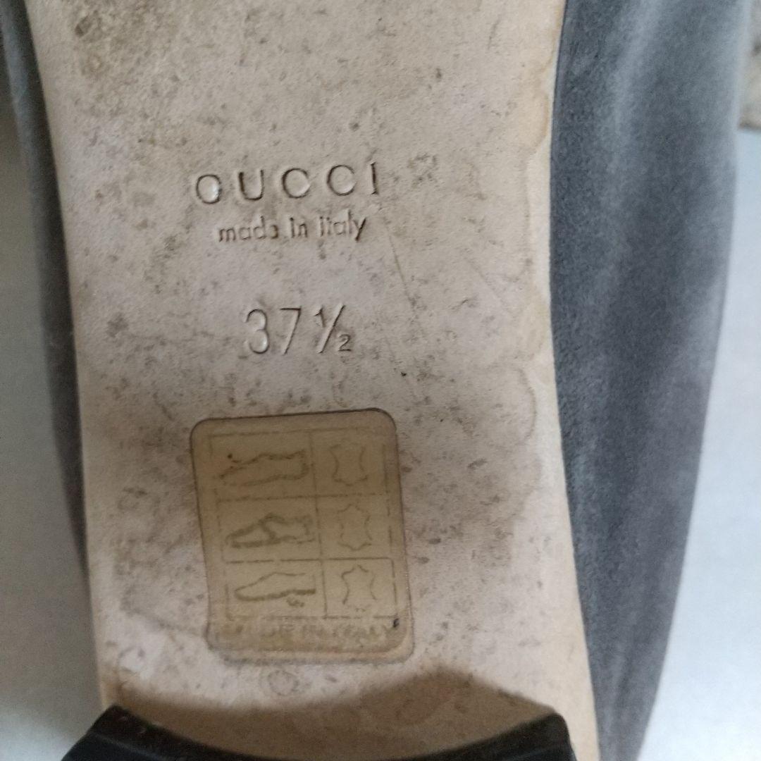 GUCCI グッチ　バンブー　ホースビット　パンプス　バレエシューズ　24．5