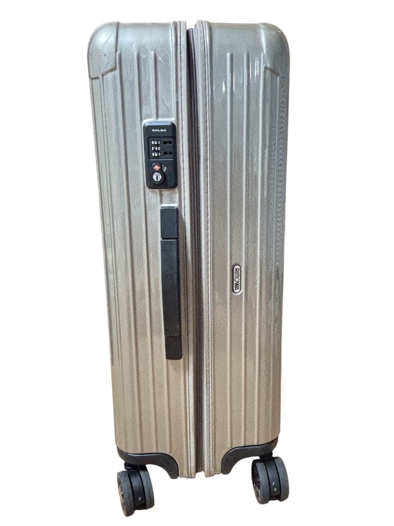 専用購入不可　訳あり　リモワ　サルサ　87L 4輪スーツケース　シャンパングレー