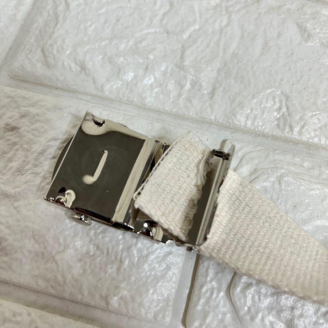 美品　ヒューマンメイド HUMAN MADE ガチャベルト 生成り