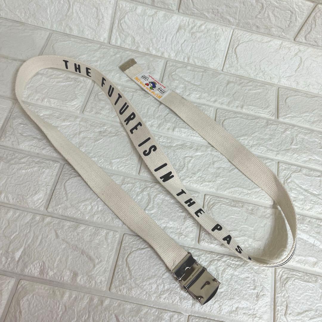 美品　ヒューマンメイド HUMAN MADE ガチャベルト 生成り