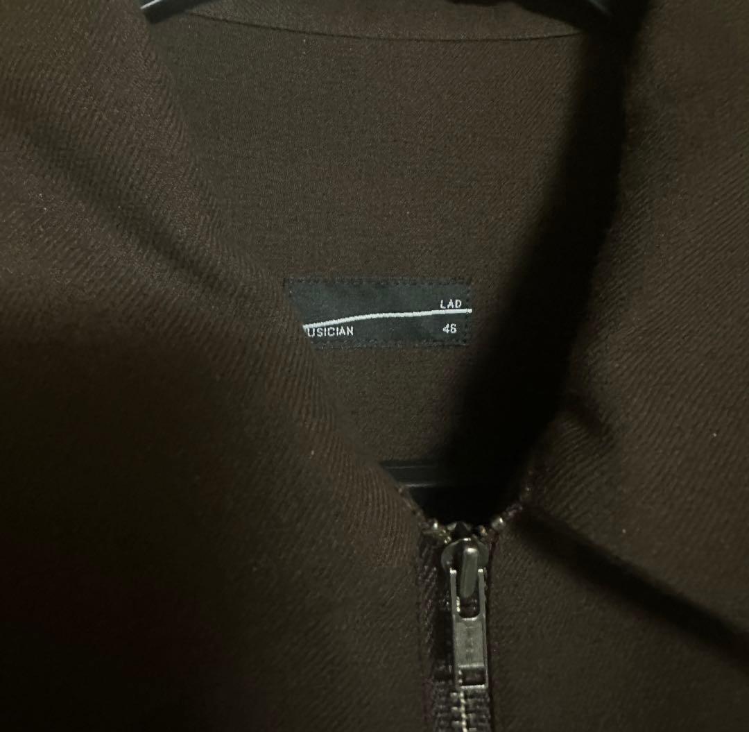 トップス 25FW RAYON TWILL FRONT ZIP SHIRT