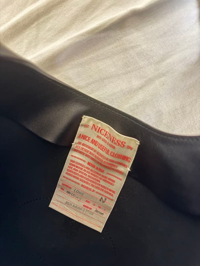 NICENESS LOWE / ロウ ホースレザーNNショルダーバッグ