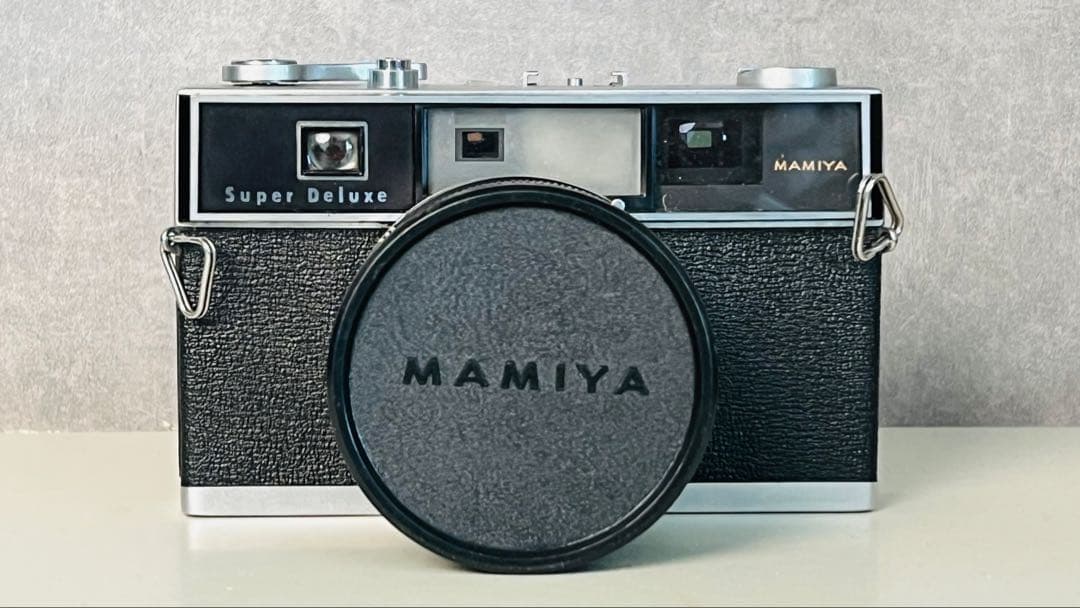 【ジャンク品】MAMIYA Super Deluxe フィルムカメラ