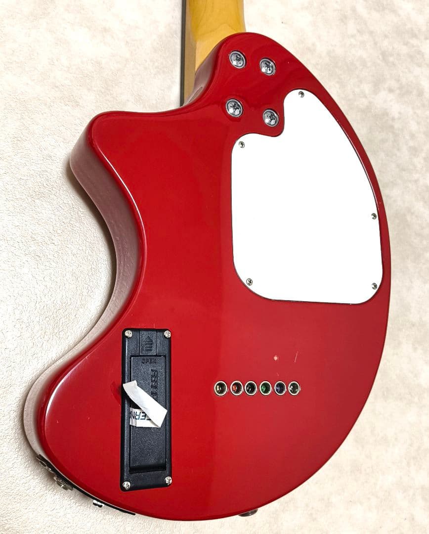 【美品】ZO-3 レッド アンプ内蔵ミニギター ヘッドフォン端子付 ミニギター