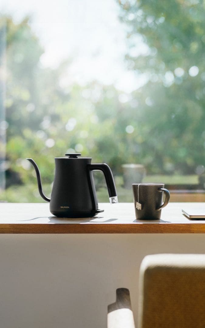 【新品未使用】BALMUDA The Pot バルミューダ　電気ケトル　ブラック