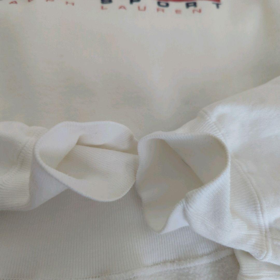 ポロスポーツラルフローレン スウェット 星条旗 ホワイト L相当