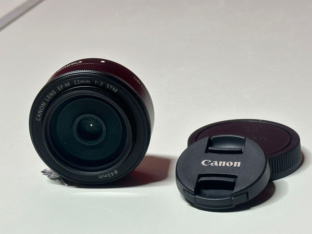 Canon EF-M 22mm f/2 STM レンズ キヤノン ブラック