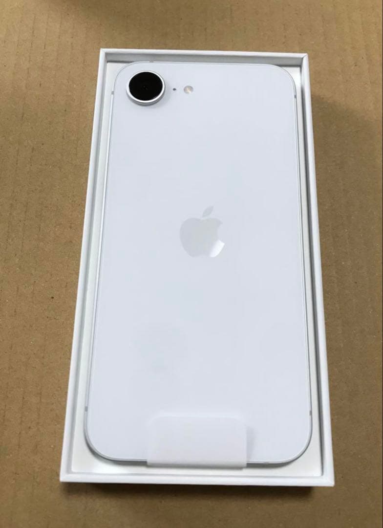 【本日発送限定金額】iPhone16e 128GB ホワイト 新品 未使用