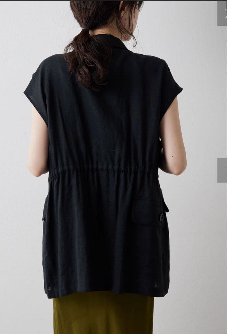 最高値下値rawing Numbers コンチネンタルリネンベスト