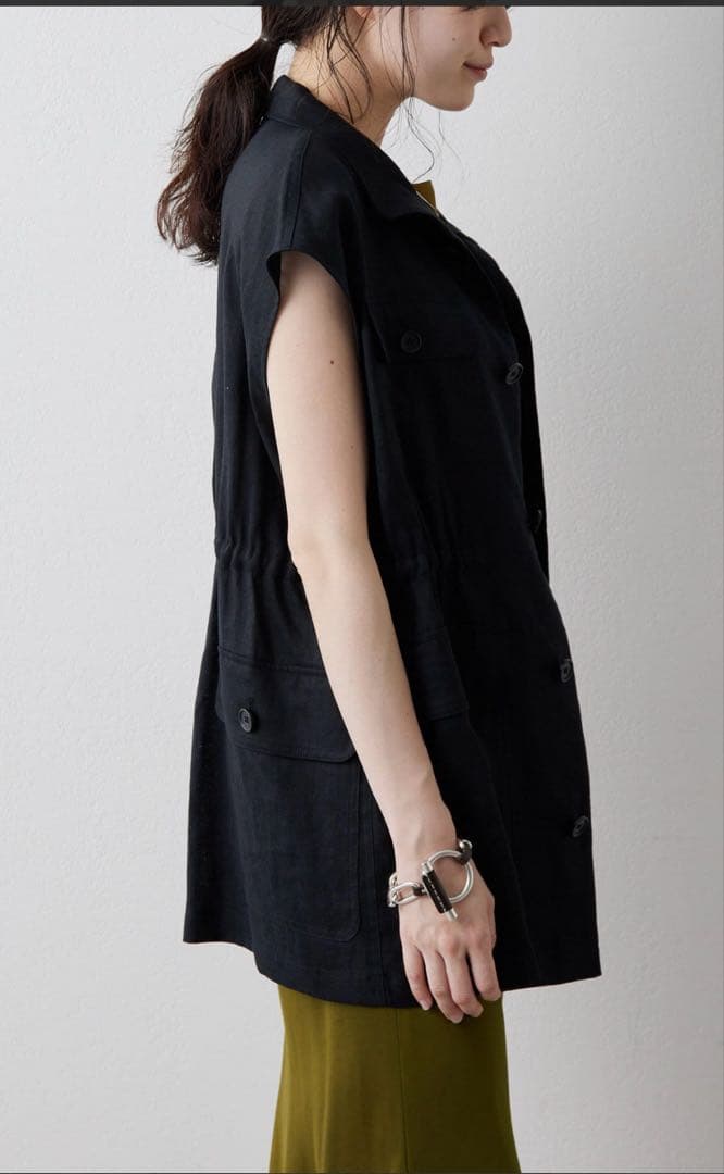 最高値下値rawing Numbers コンチネンタルリネンベスト