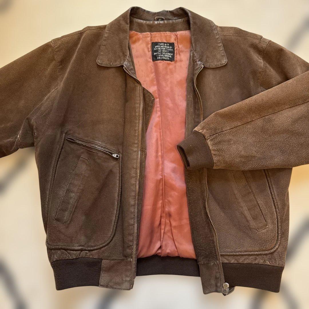 オ*送様 サ*ツ様 80〜90s.B-17 TYPE フライトジャケット