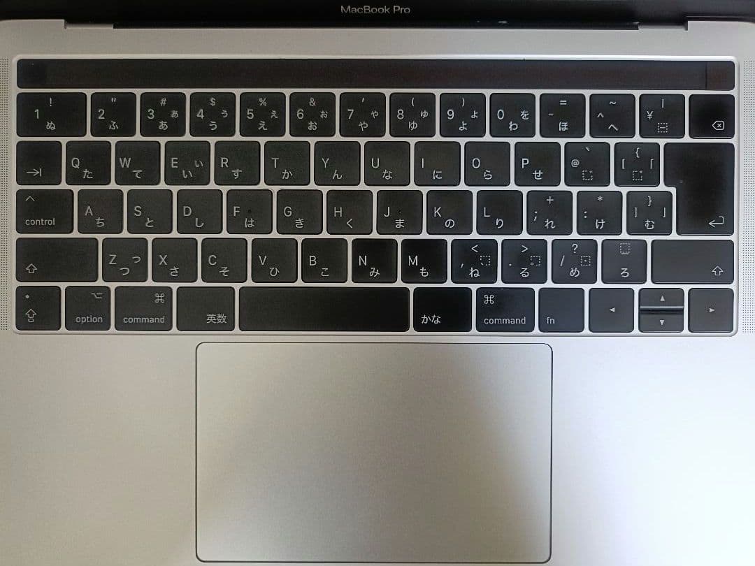 MacBook Pro タッチバー 2017 メモリ16GB 容量512GB