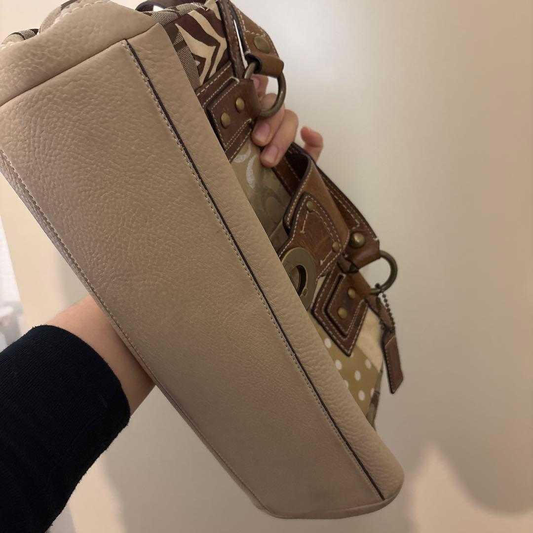Coach パッチワーク ハンドバッグ