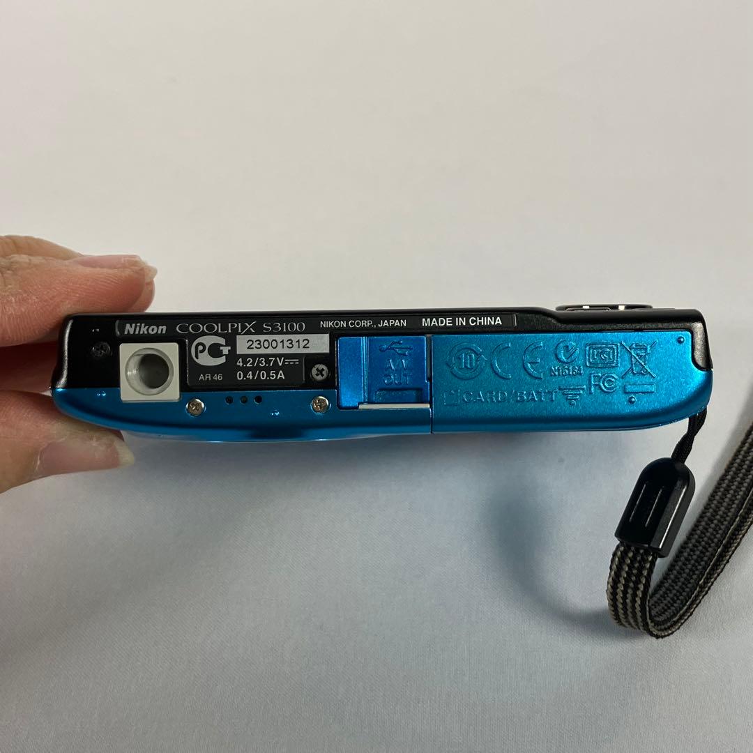 【動作確認済】Nikon ニコン　COOLPIX S3100 充電器付き