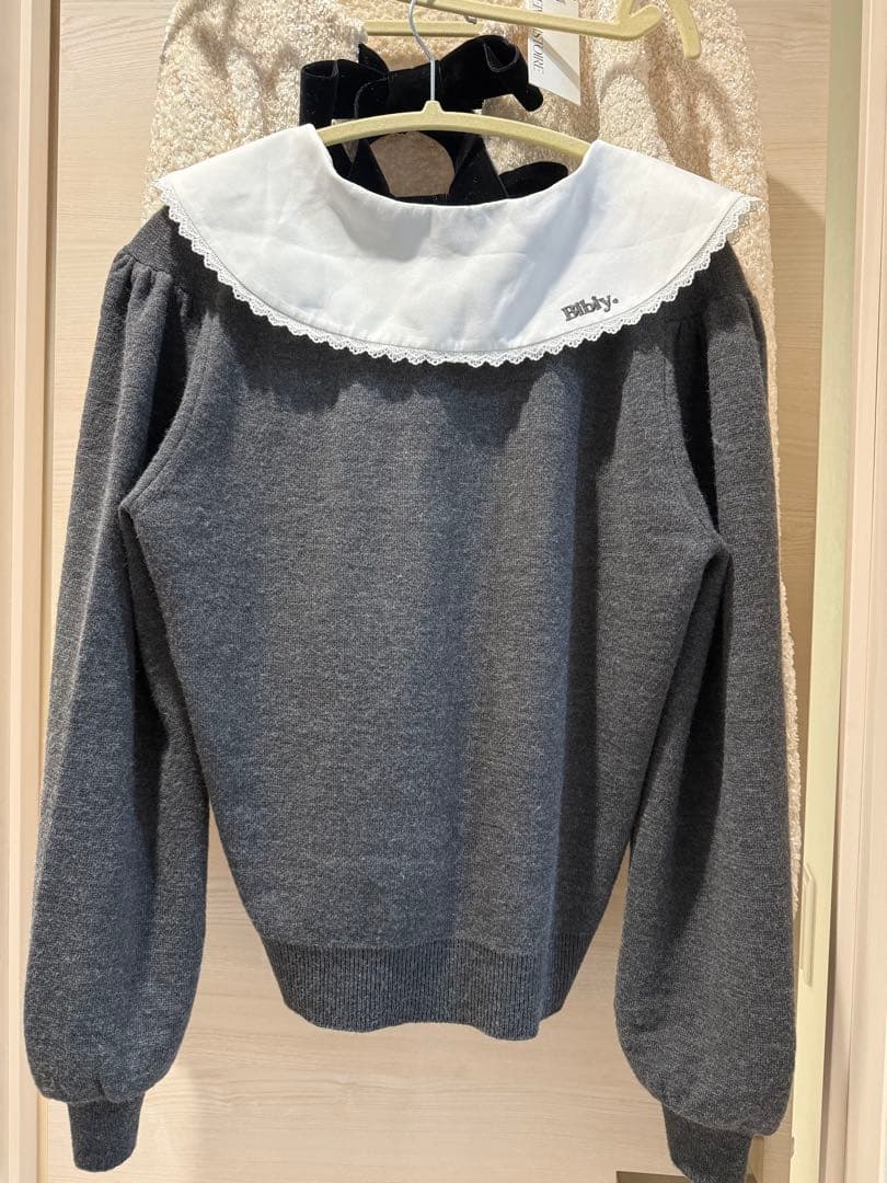 トップス Bibiy.ANNABELLE KNIT/ GRAY