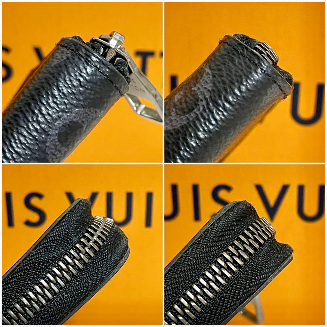 ルイヴィトン モノグラム　エクリプス ヴェルティカル　ジッピーウォレット