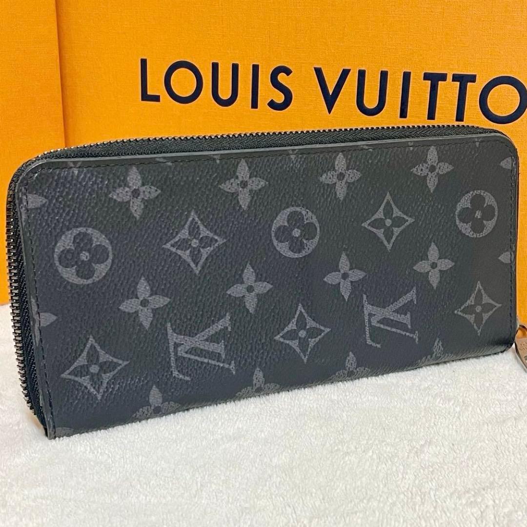 ルイヴィトン モノグラム　エクリプス ヴェルティカル　ジッピーウォレット