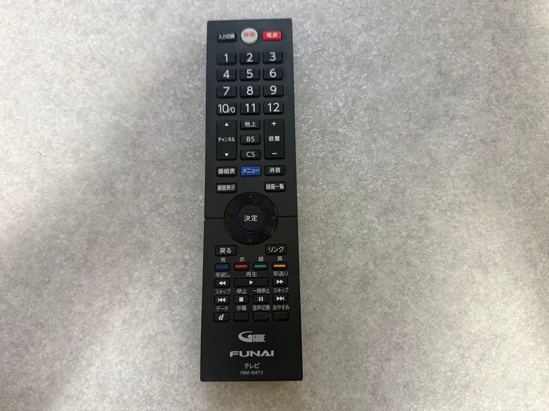 液晶テレビ FUNAI フナイ 43型 FL-43U3040 B-CASカード付