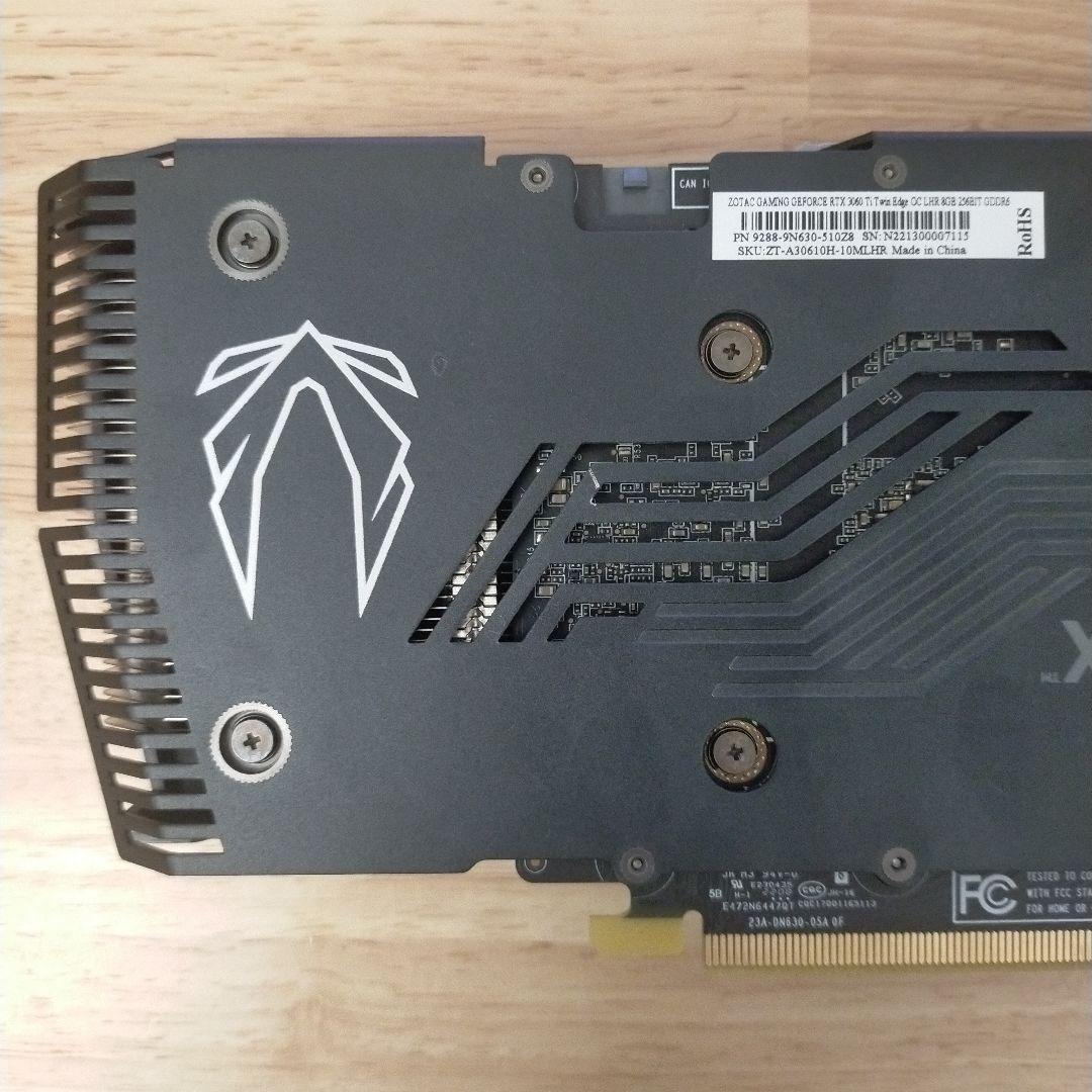 ZOTAC Geforce RTX 3060ti 8GB　①