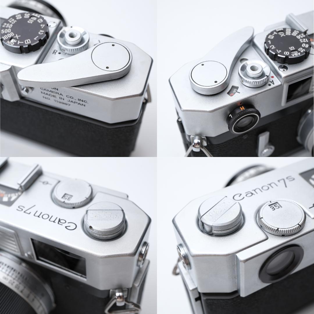 Canon Model 7s レンジファインダーカメラ 50mm f/1.8
