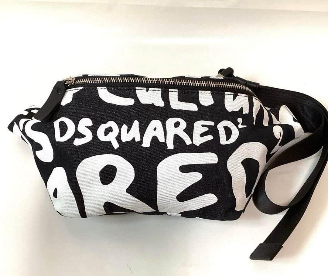 【新品】DSQUARED2 ボディバッグ　ウエストポーチ　ディースクエアード