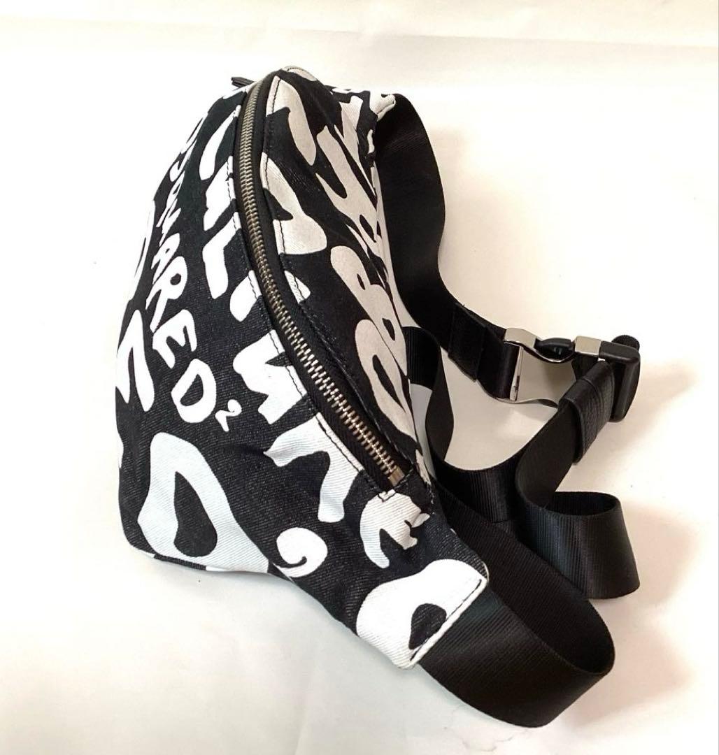 【新品】DSQUARED2 ボディバッグ　ウエストポーチ　ディースクエアード