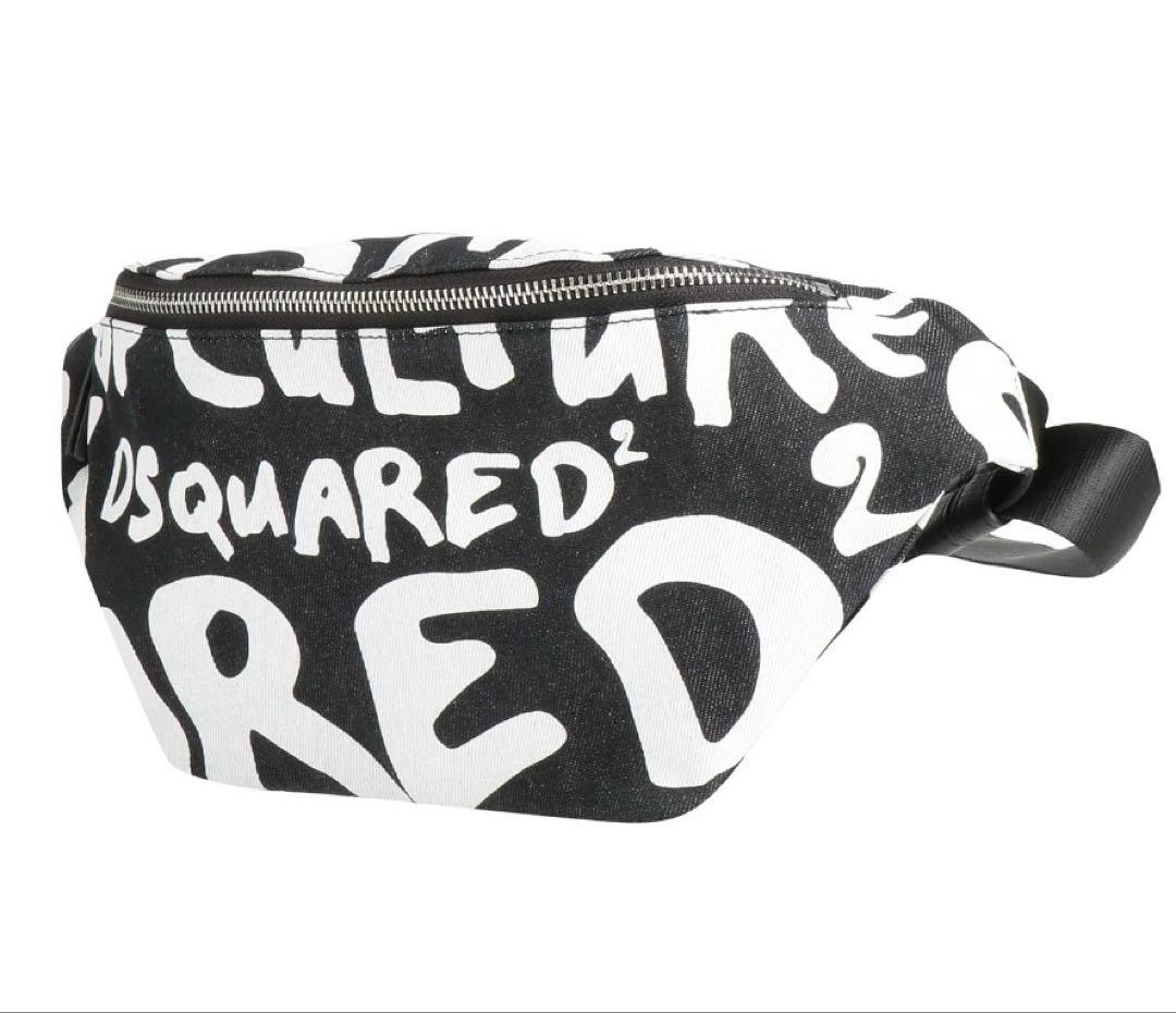 【新品】DSQUARED2 ボディバッグ　ウエストポーチ　ディースクエアード