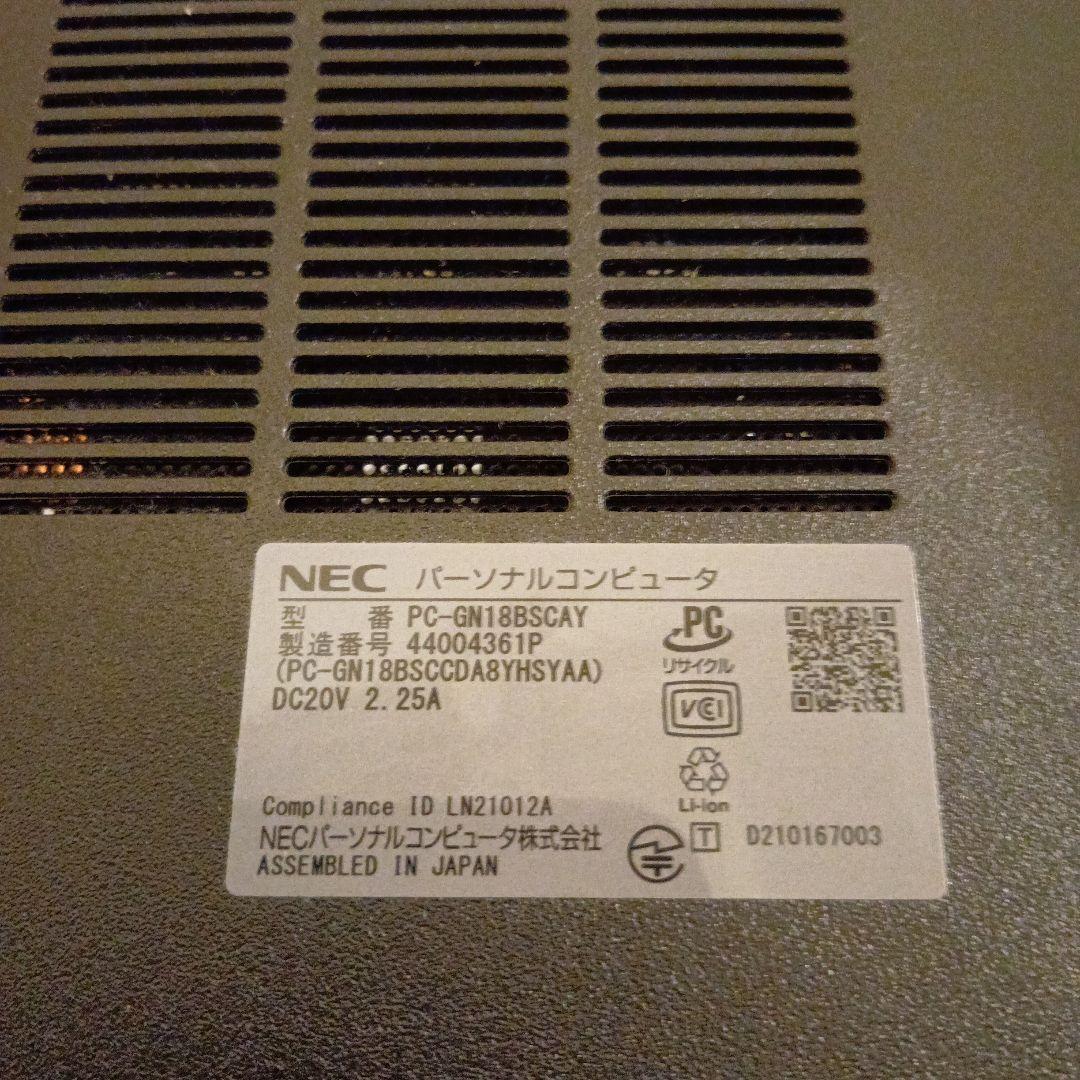 NEC LAVIE Direct N15(R) PC-GN18BSCAY 本体